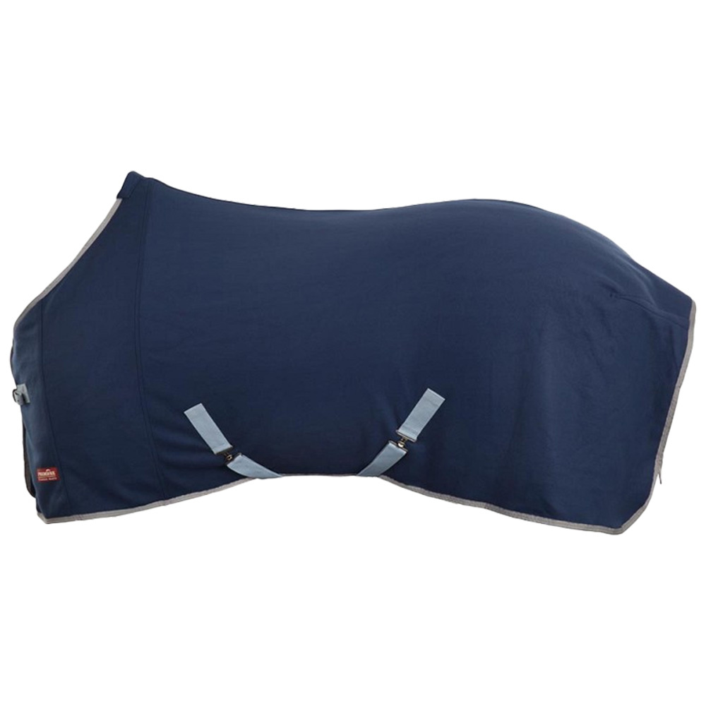 Couverture Polaire Toute Saison Bleu Marine/Bleu Clair