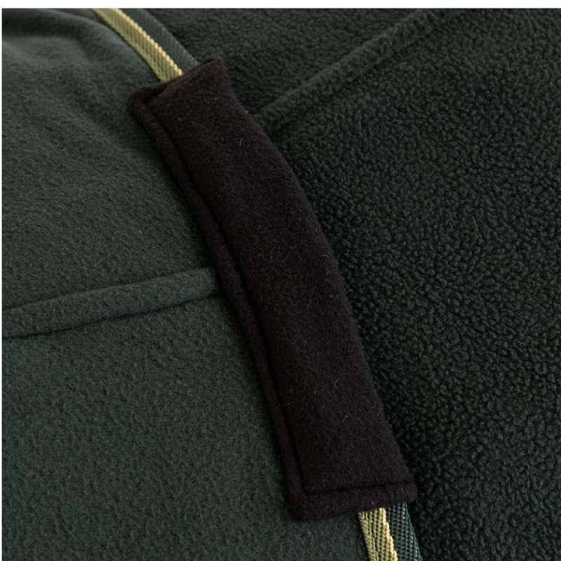 Couverture polaire Basic Vert Foncé