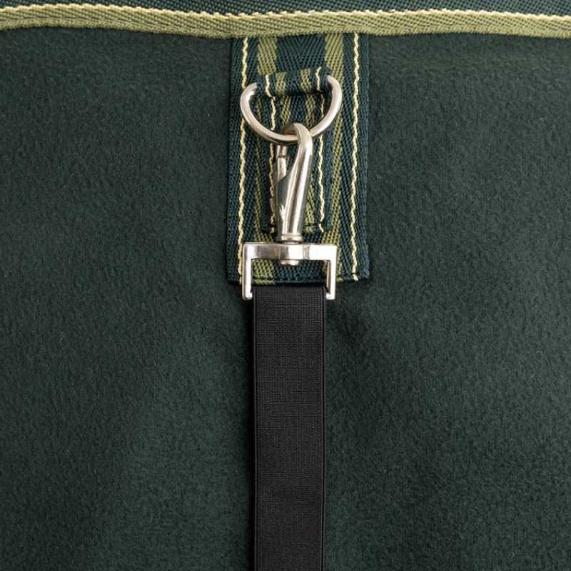 Couverture polaire Basic Vert Foncé
