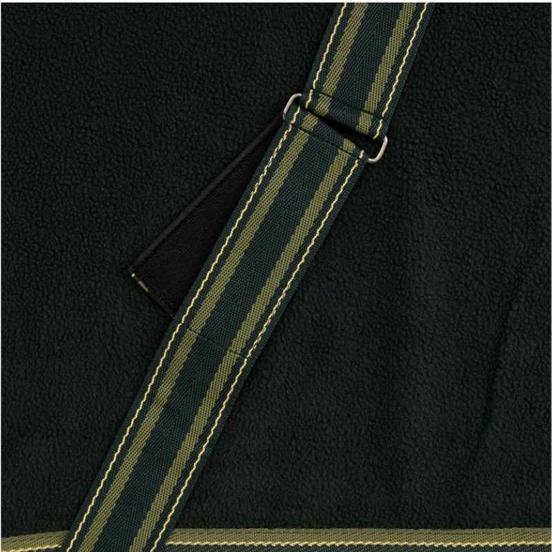 Couverture polaire Basic Vert Foncé