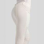 Culotte d'équitation Enfant/Junior Crystals Full Grip Blanc Culotte d'équitation Enfant/Junior Crystals Full Grip Blanc