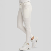 Culotte d'équitation Enfant/Junior Crystals Full Grip Blanc Culotte d'équitation Enfant/Junior Crystals Full Grip Blanc