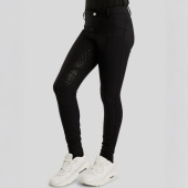 Culotte d'équitation Enfant/Junior Crystals Full Grip Noir Culotte d'équitation Enfant/Junior Crystals Full Grip Noir