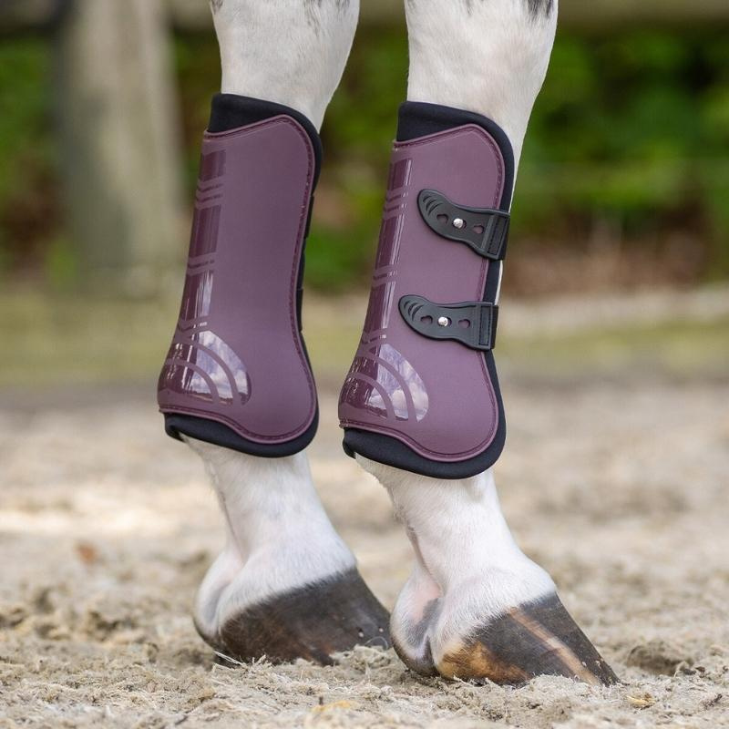 Guêtres ouvertes Quick Pin 4-pack Bourgogne