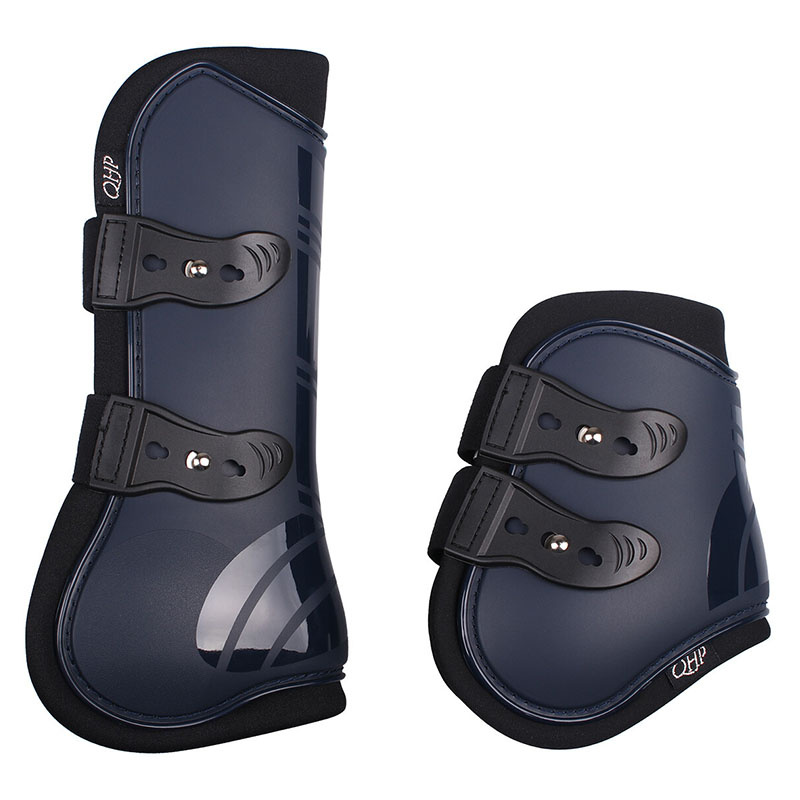 Guêtres ouvertes Quick Pin 4-pack Bleu Marine
