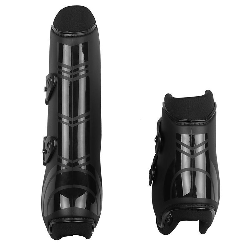 Guêtres ouvertes Quick Pin 4-pack Noir
