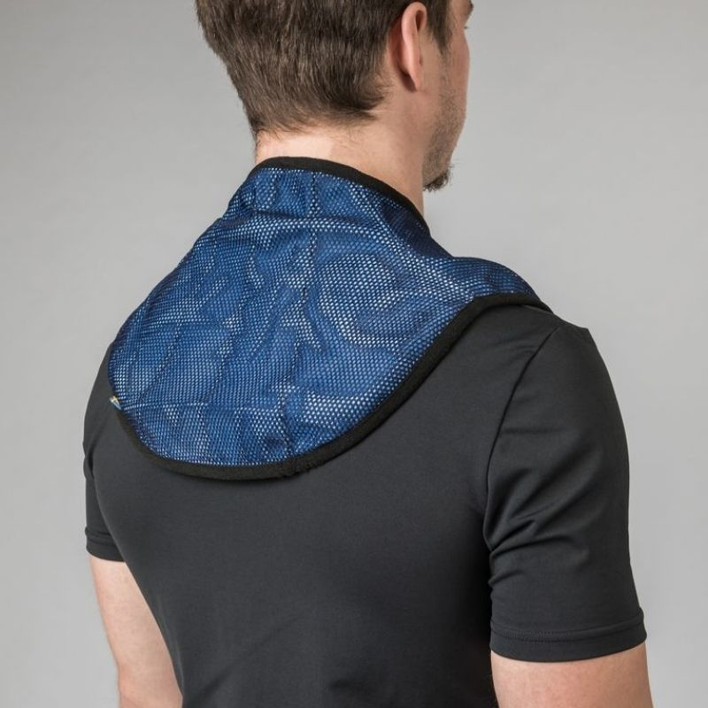 Collier rafraîchissant Cool on Track Bleu