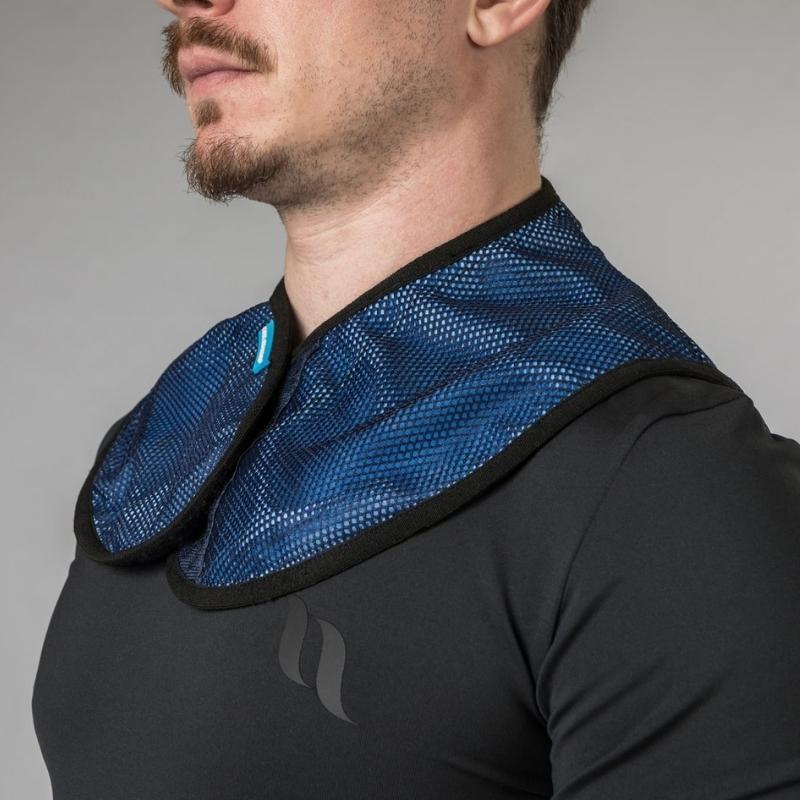 Collier rafraîchissant Cool on Track Bleu