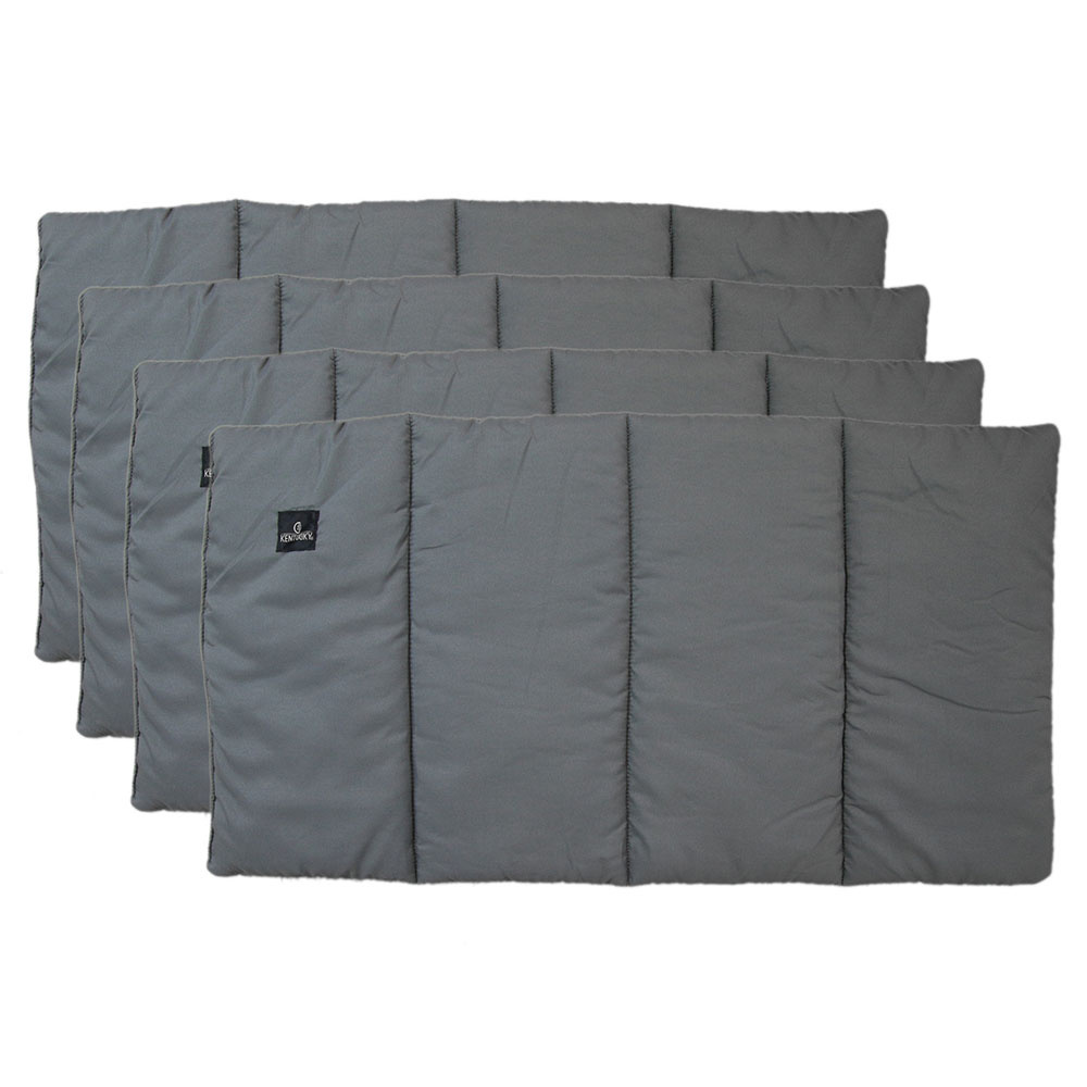 Protections de jambe Quilted Gris
