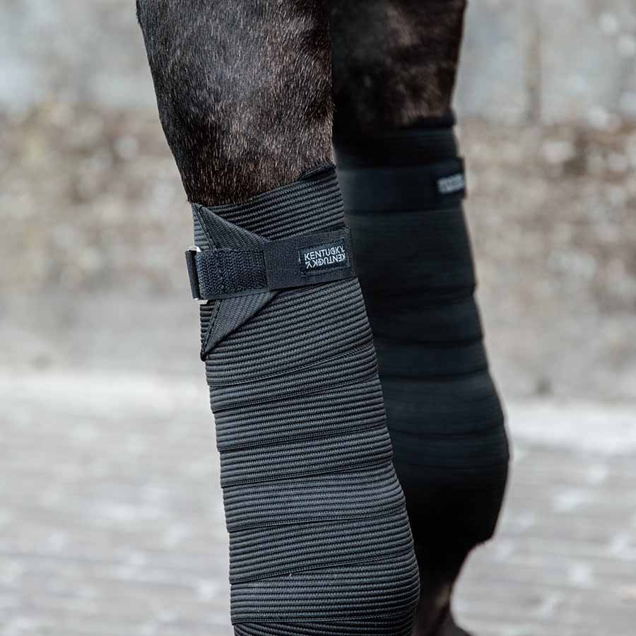 Bandages Polar Fleece & Elastic Noir