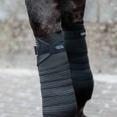 Bandages Polar Fleece & Elastic Noir Bandages Polar Fleece & Elastic Noir
