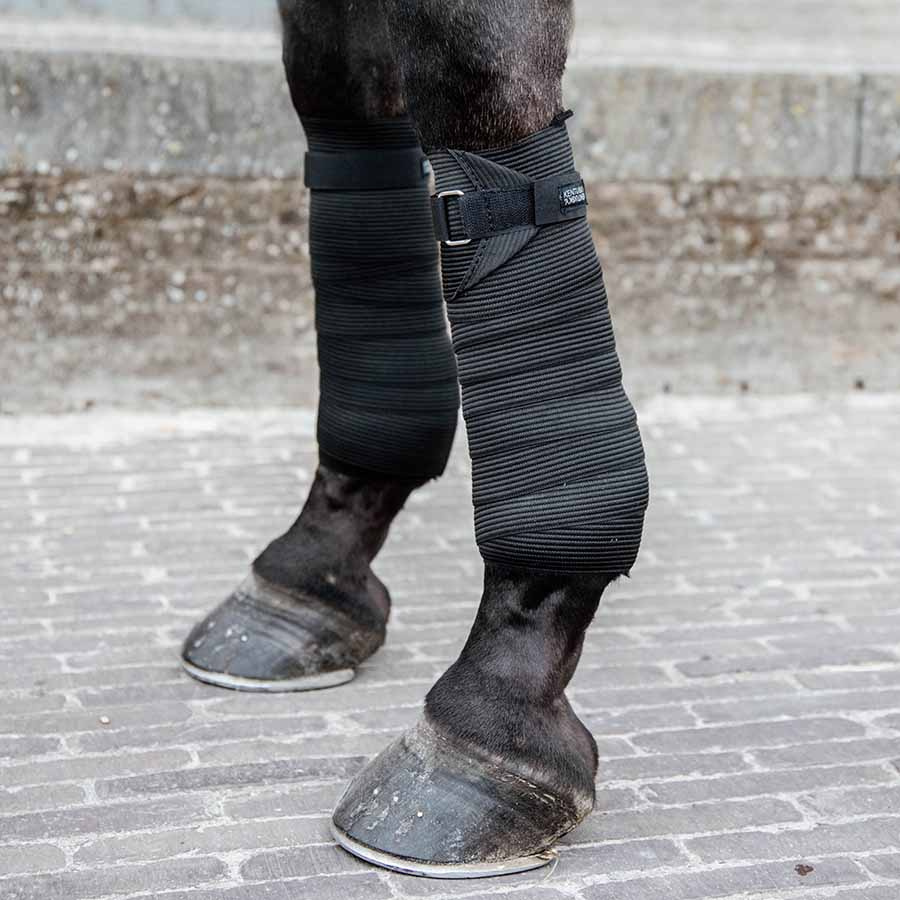 Bandages Polar Fleece & Elastic Noir
