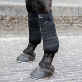 Bandages Polar Fleece & Elastic Noir Bandages Polar Fleece & Elastic Noir