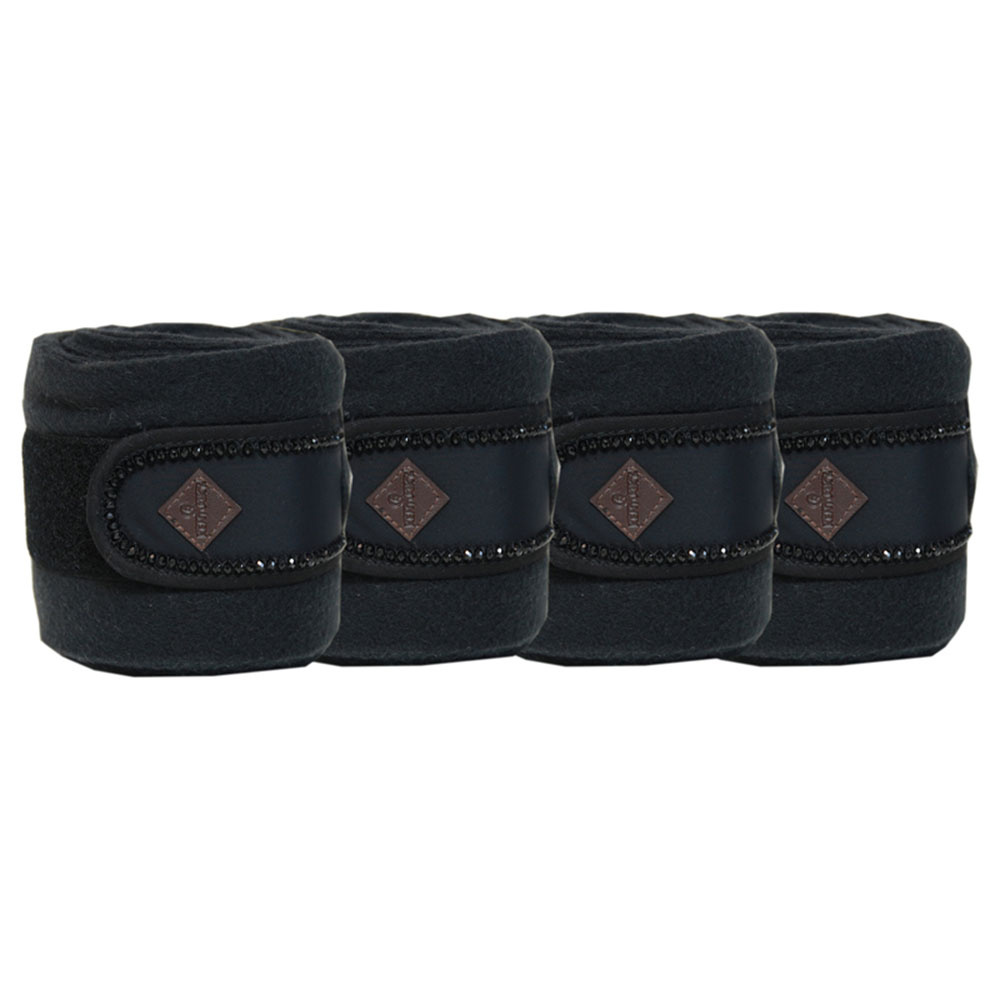 Bandages Polar Fleece Pearls Noir