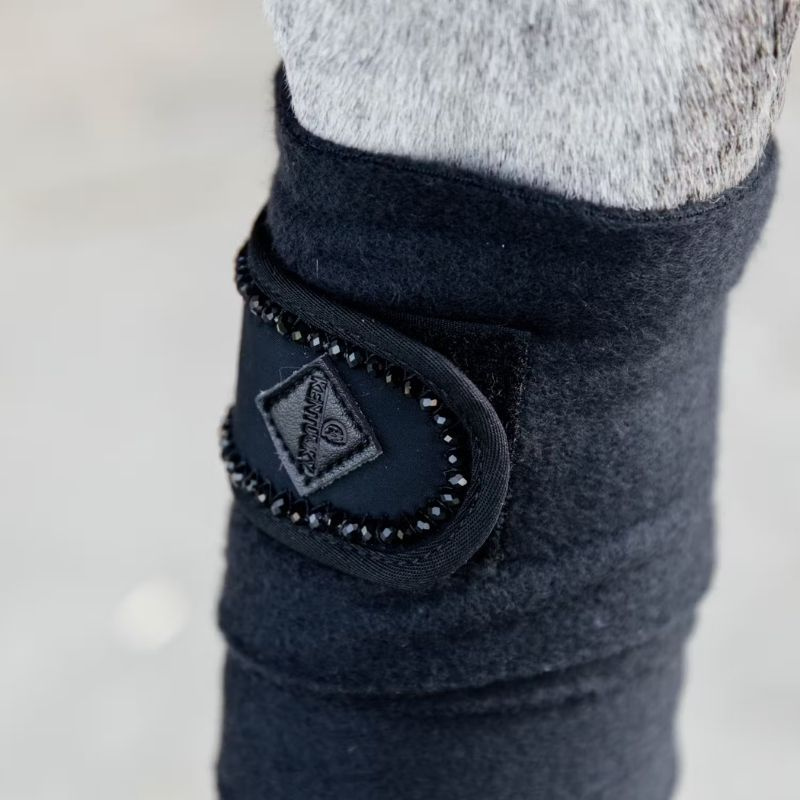 Bandages Polar Fleece Pearls Noir