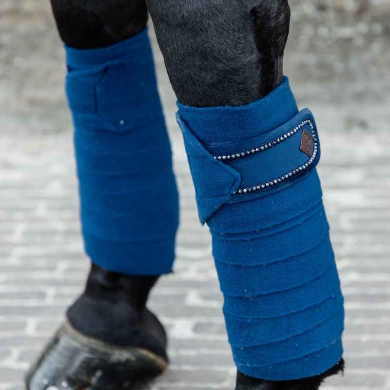 Bandages Polar Velvet Pearls Bleu Marine