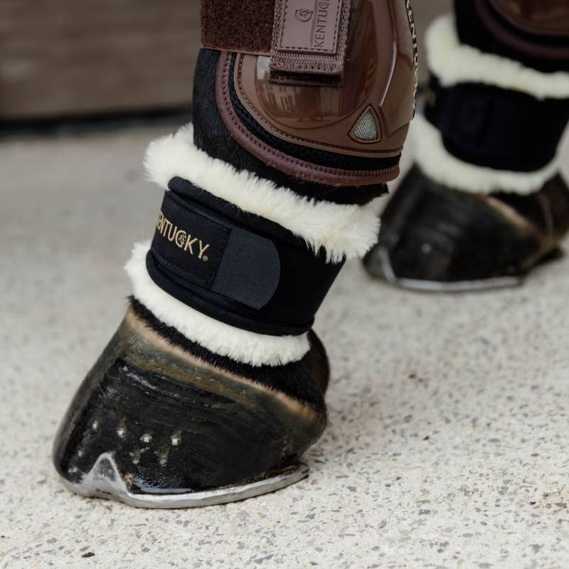 Protège-paturons Sheepskin Noir OneSize