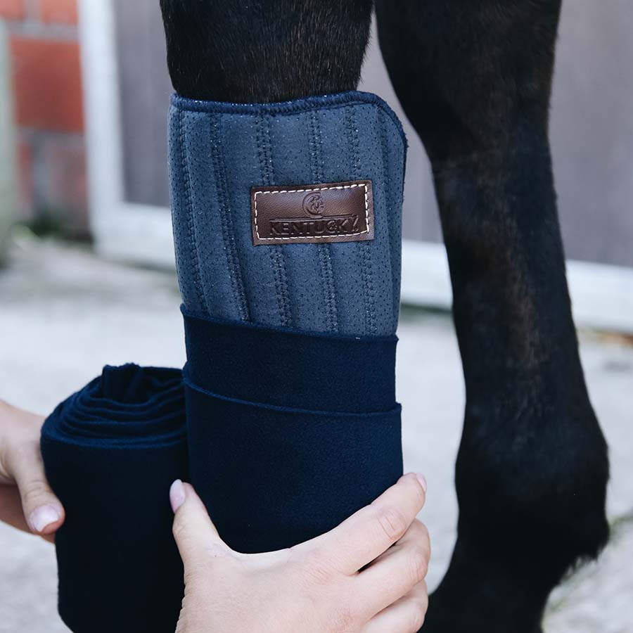 Protections de jambe Working Absorb Bleu Marine