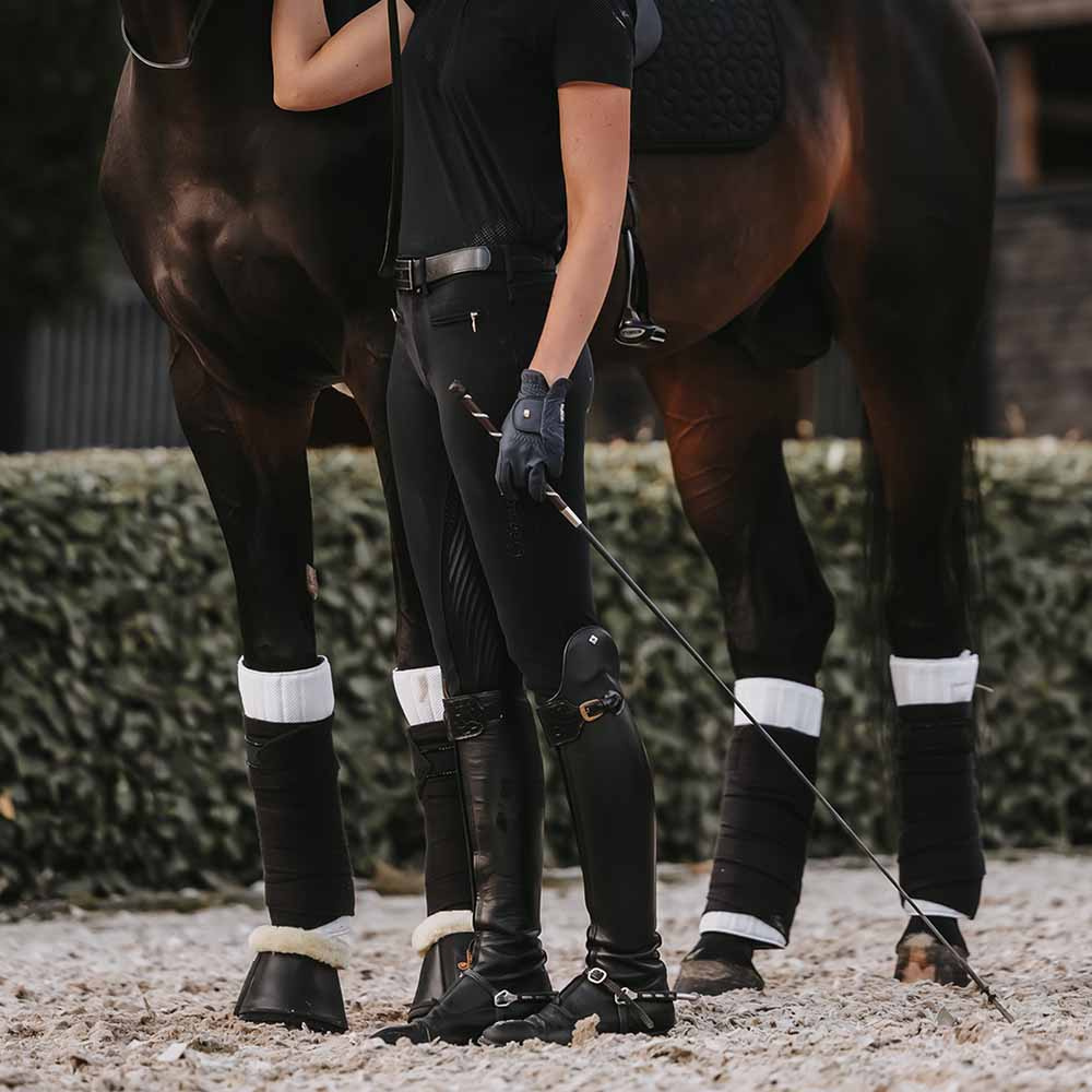 Protections de jambe Working Absorb Blanc/Noir