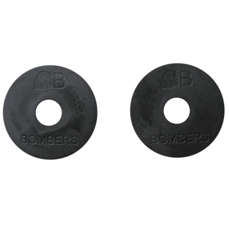 Rondelles de mors Racing Noir