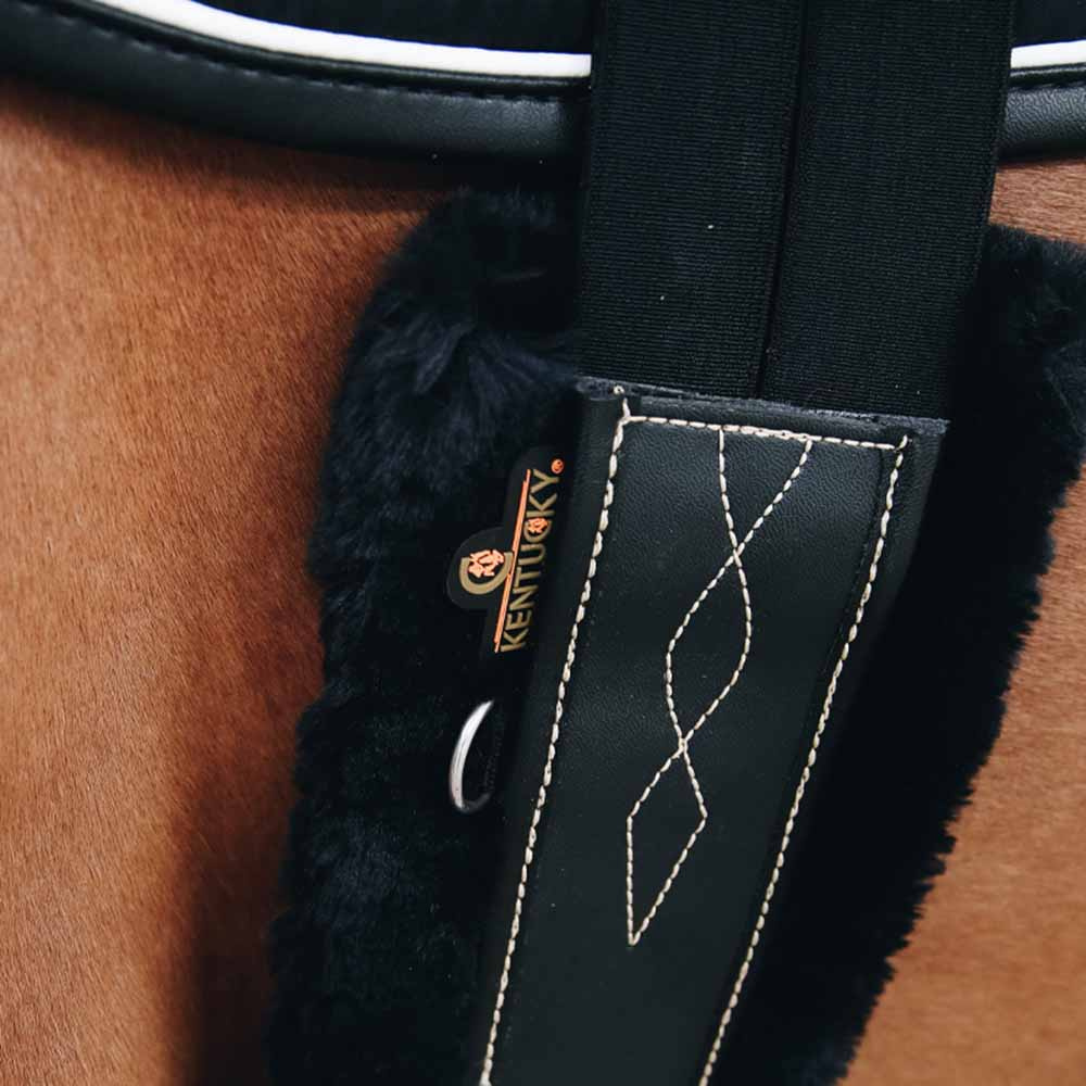 Protection de sangle Magplatta Sheepskin Noir