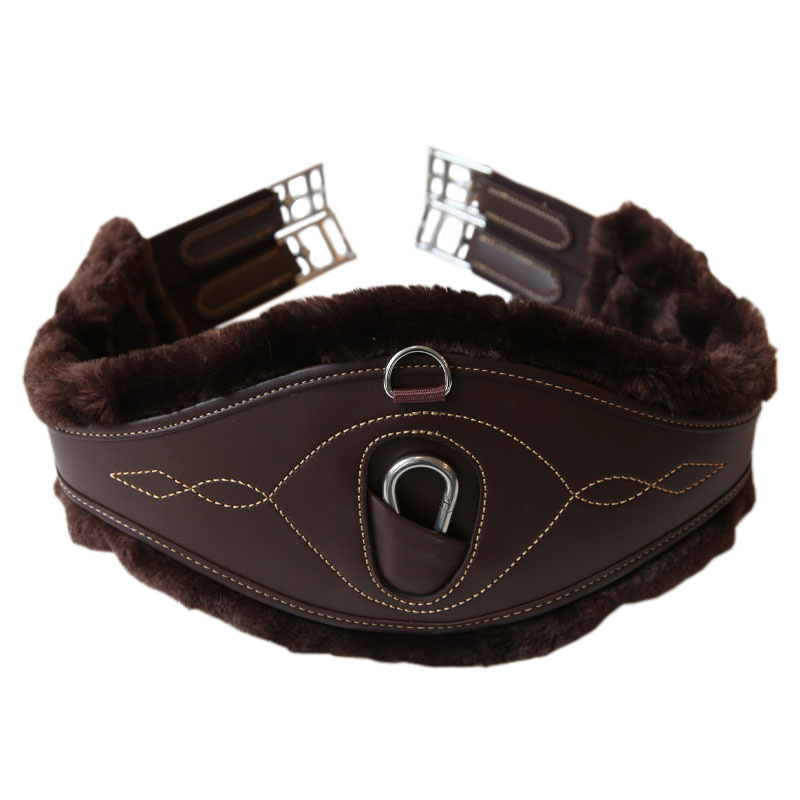 Protection de sangle Anatomic Sheepskin Marron