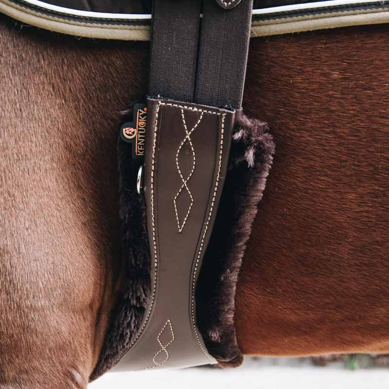 Protection de sangle Anatomic Sheepskin Marron