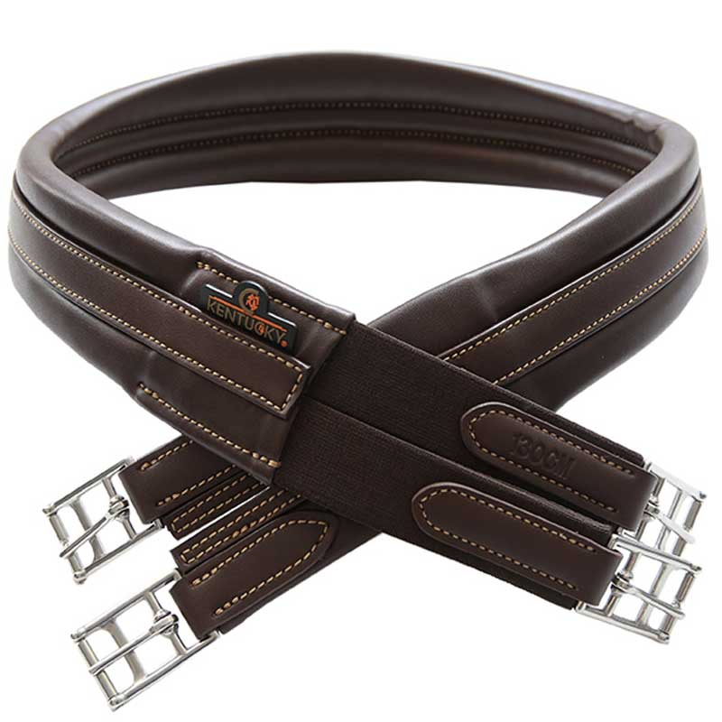 Sangle de selle pour jeune cheval Marron