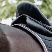 Tapis de selle dressage Skin Friendly Noir Tapis de selle dressage Skin Friendly Noir