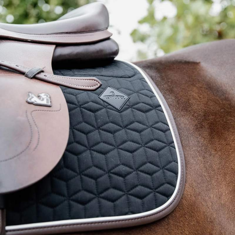 Tapis de selle Jumping Star Noir Full