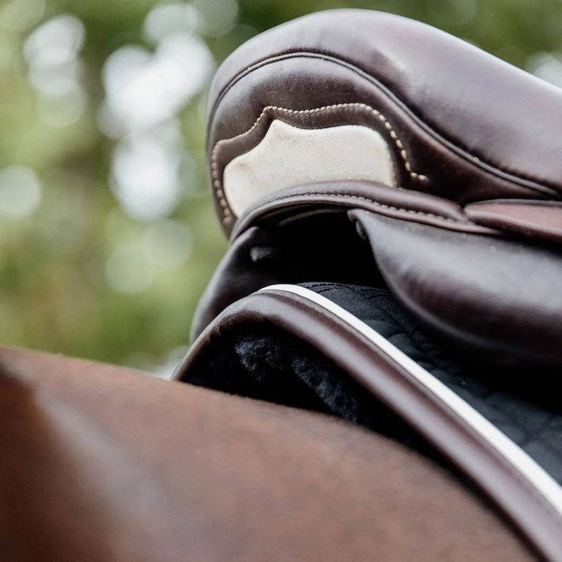 Tapis de selle Jumping Star Noir Full