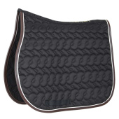 Tapis de selle Absorb Noir/Blanc/Marron Tapis de selle Absorb Noir/Blanc/Marron