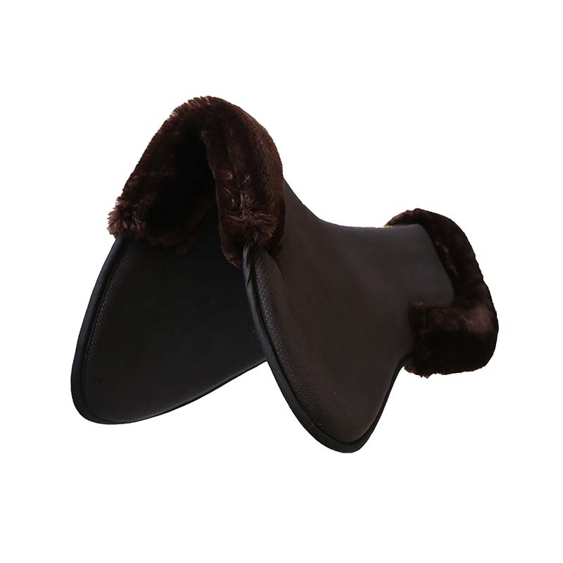 Tapis de selle en peau de mouton Anatomic Absorb Marron  