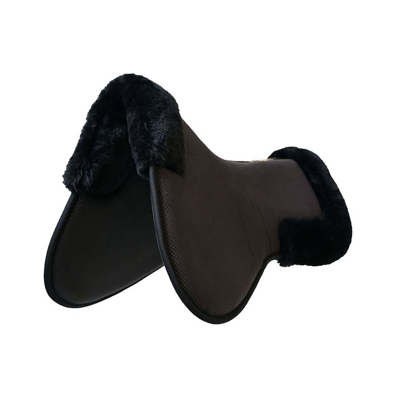 Tapis de selle en peau de mouton Anatomic Absorb Noir  