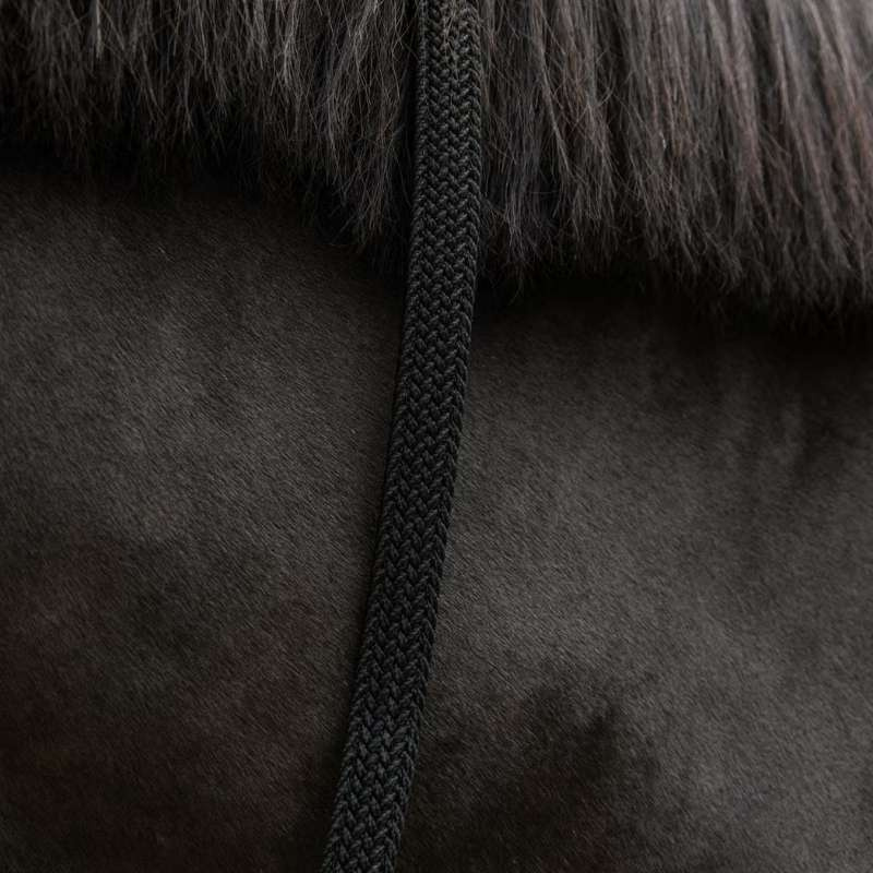 Longe Plaited Nylon Noir