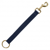 Support en nylon pour bandes multiples avec crochet et anneau Bleu Marine
