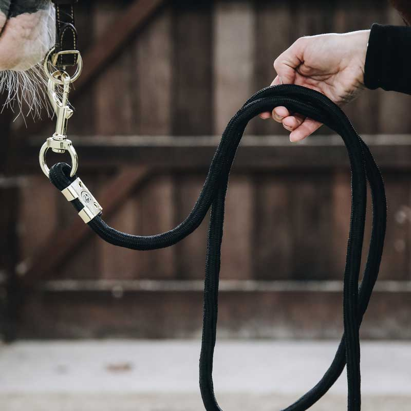 Longes 6,8m Noir/Gris