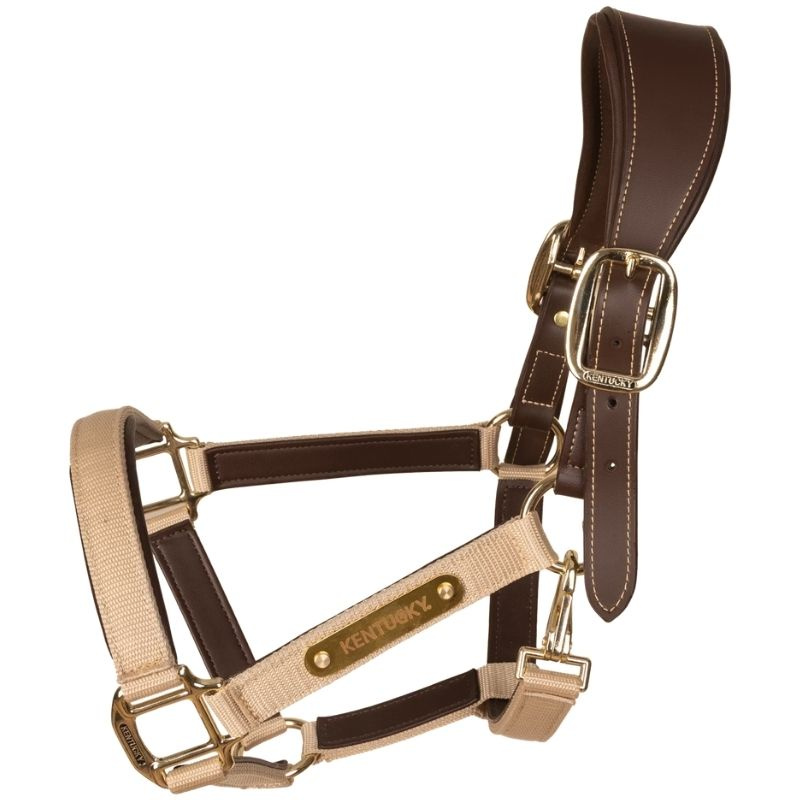 Licol Anatomic Nylon Beige