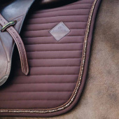 Tapis de selle dressage Pearls Marron Tapis de selle dressage Pearls Marron