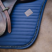 Tapis de selle de dressage Perles Bleu Marine Tapis de selle de dressage Perles Bleu Marine