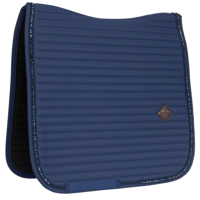 Tapis de selle de dressage Perles Bleu Marine