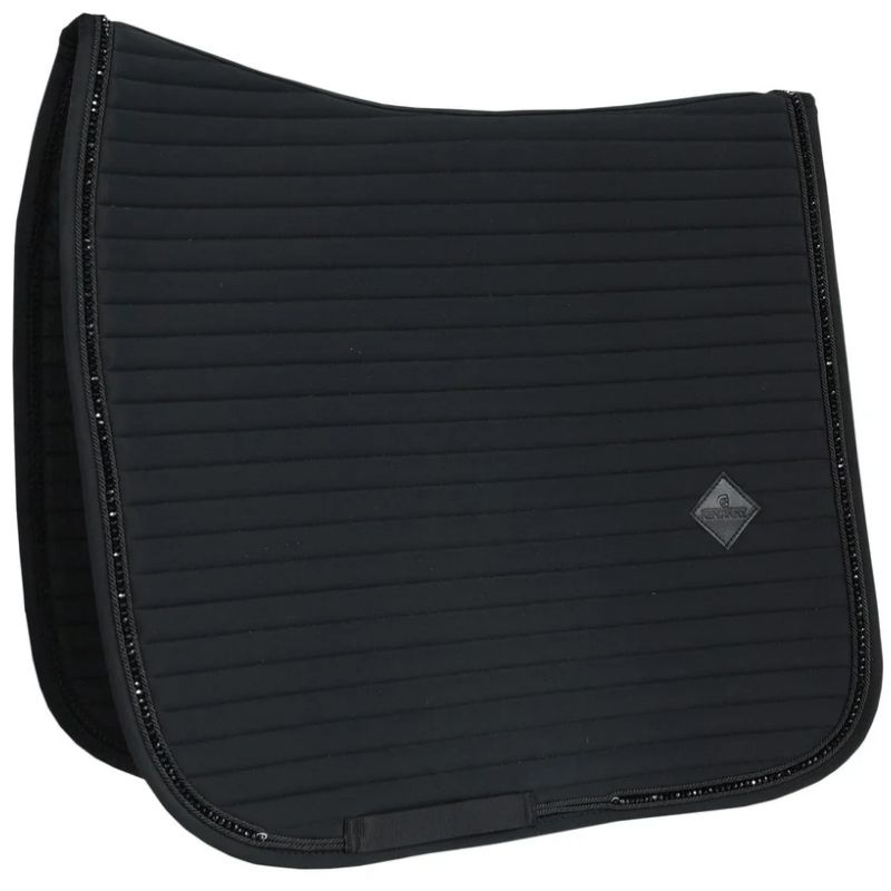 Tapis de selle de dressage Perles Noir