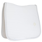 Tapis de selle de dressage Perles Blanc Tapis de selle de dressage Perles Blanc