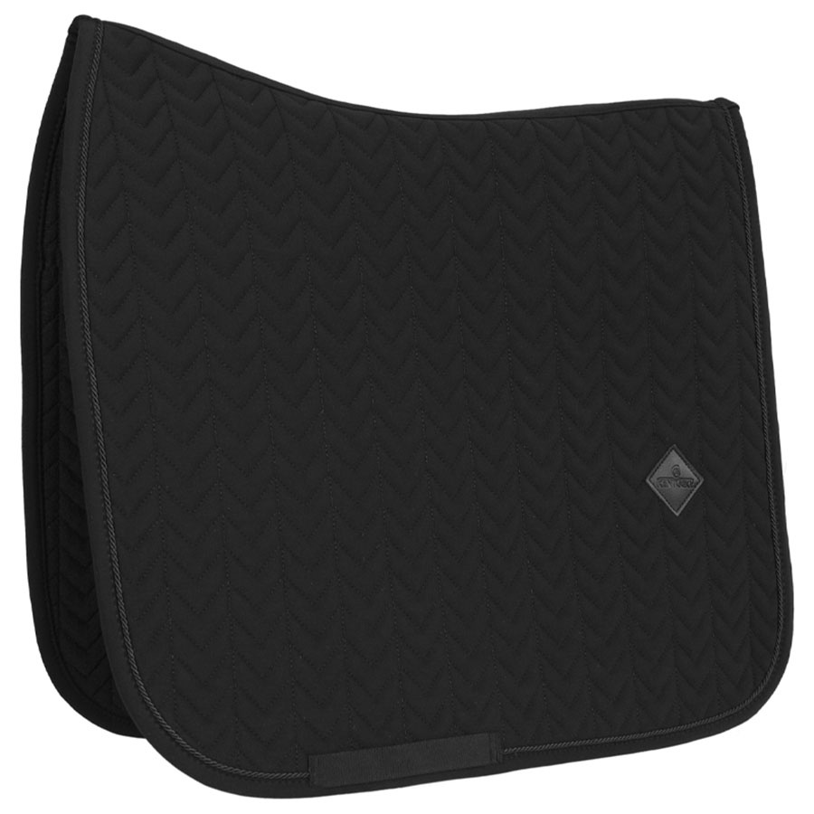 Tapis de selle dressage Fishbone Noir