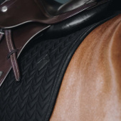 Tapis de selle Fishbone Noir Tapis de selle Fishbone Noir