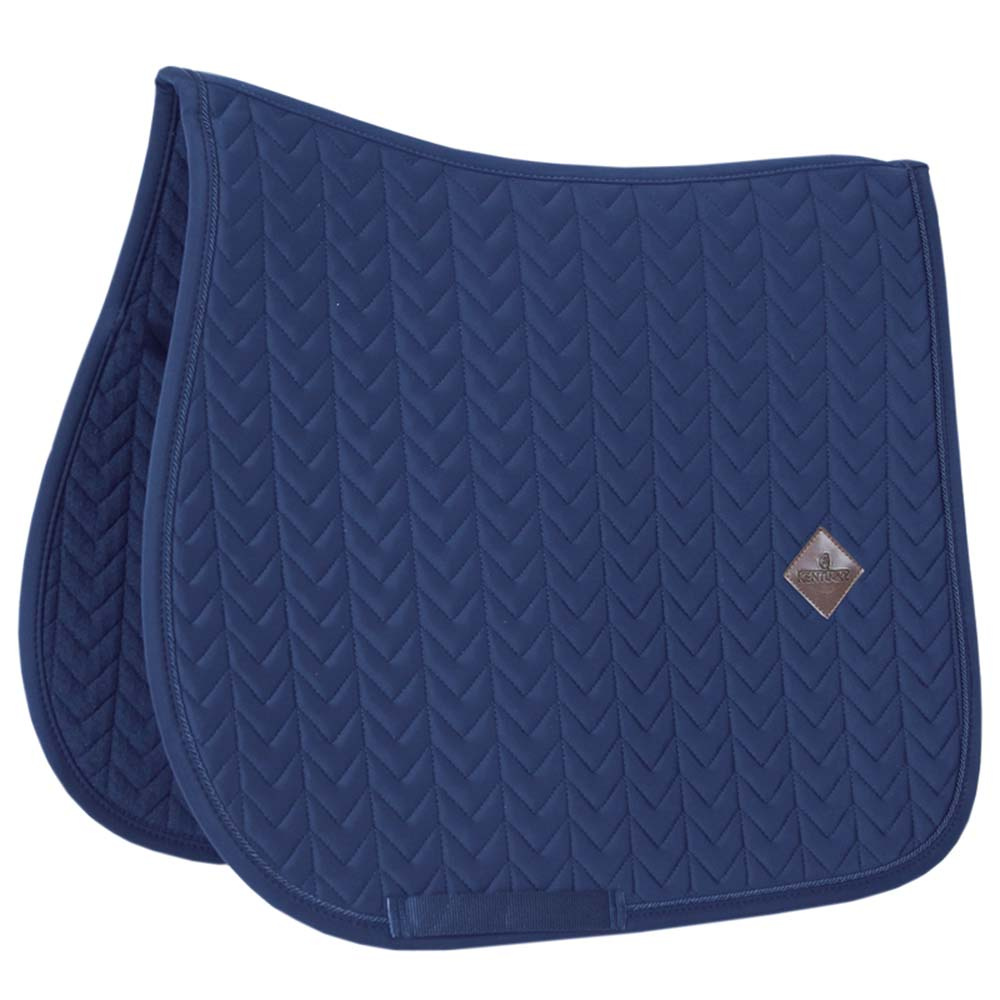 Tapis de selle Fishbone Bleu Marine