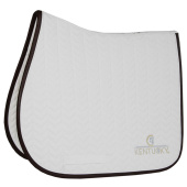 Tapis de selle Leather Fishbone Blanc Tapis de selle Leather Fishbone Blanc