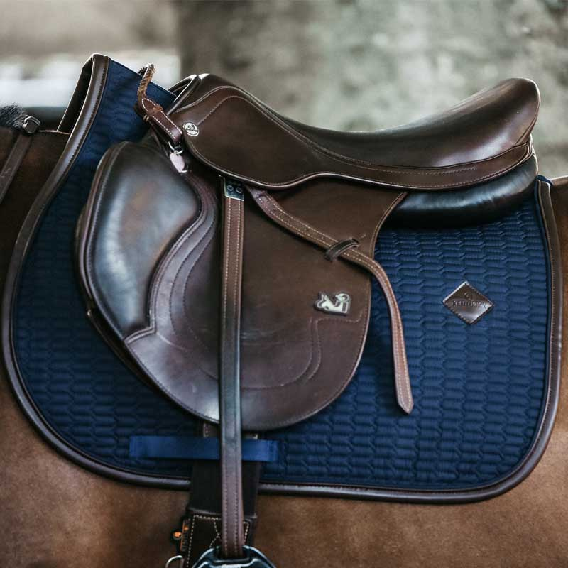 Tapis de selle Édition Couleur Bleu Marine