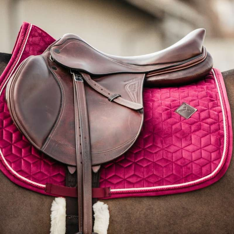 Tapis de selle Velvet Fuchsia