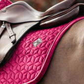 Tapis de selle Velvet Fuchsia Tapis de selle Velvet Fuchsia